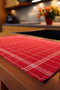 Hermia Juego de Toallas de Cocina Juno - Rojo y Blanco (10 piezas)